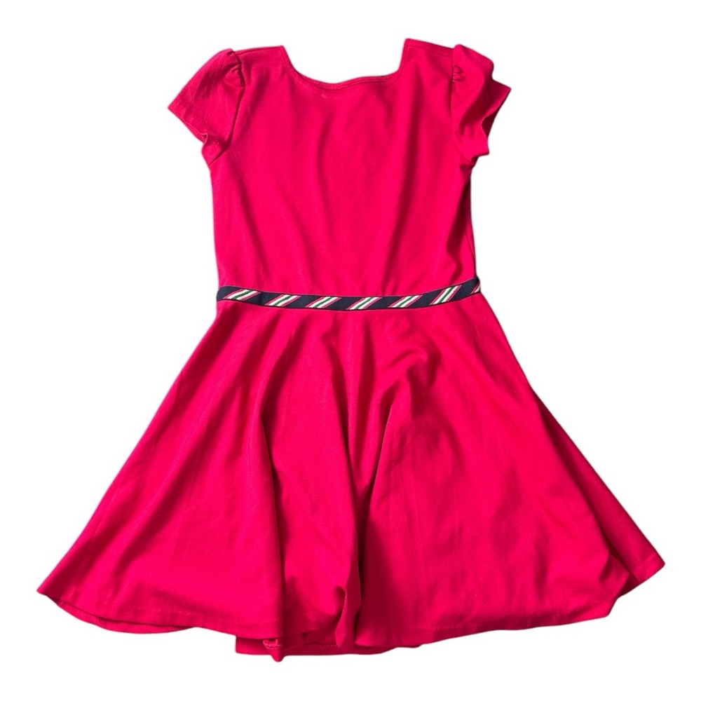 Polo Ralph Lauren Girls XL 16 Pretty in Pink Ponte Swing Dress